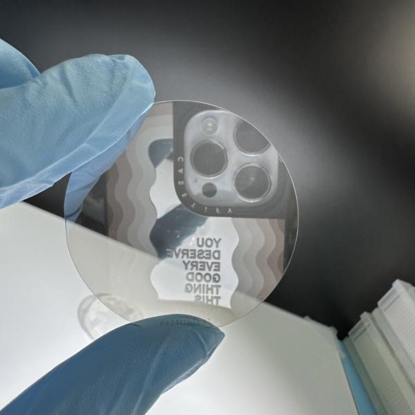 Полуизоляционный карбид кремниевого карбида Wafer SiC Substrate Orientation 0001 Bow/Warp ≤50um