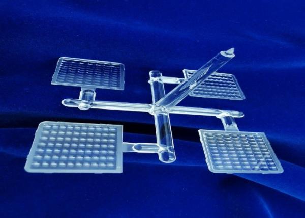 Design / Custom Made OEM / ODM Fly Eye Plastic Lens Array LED Colorless PMMA AR Coating 25X12X2