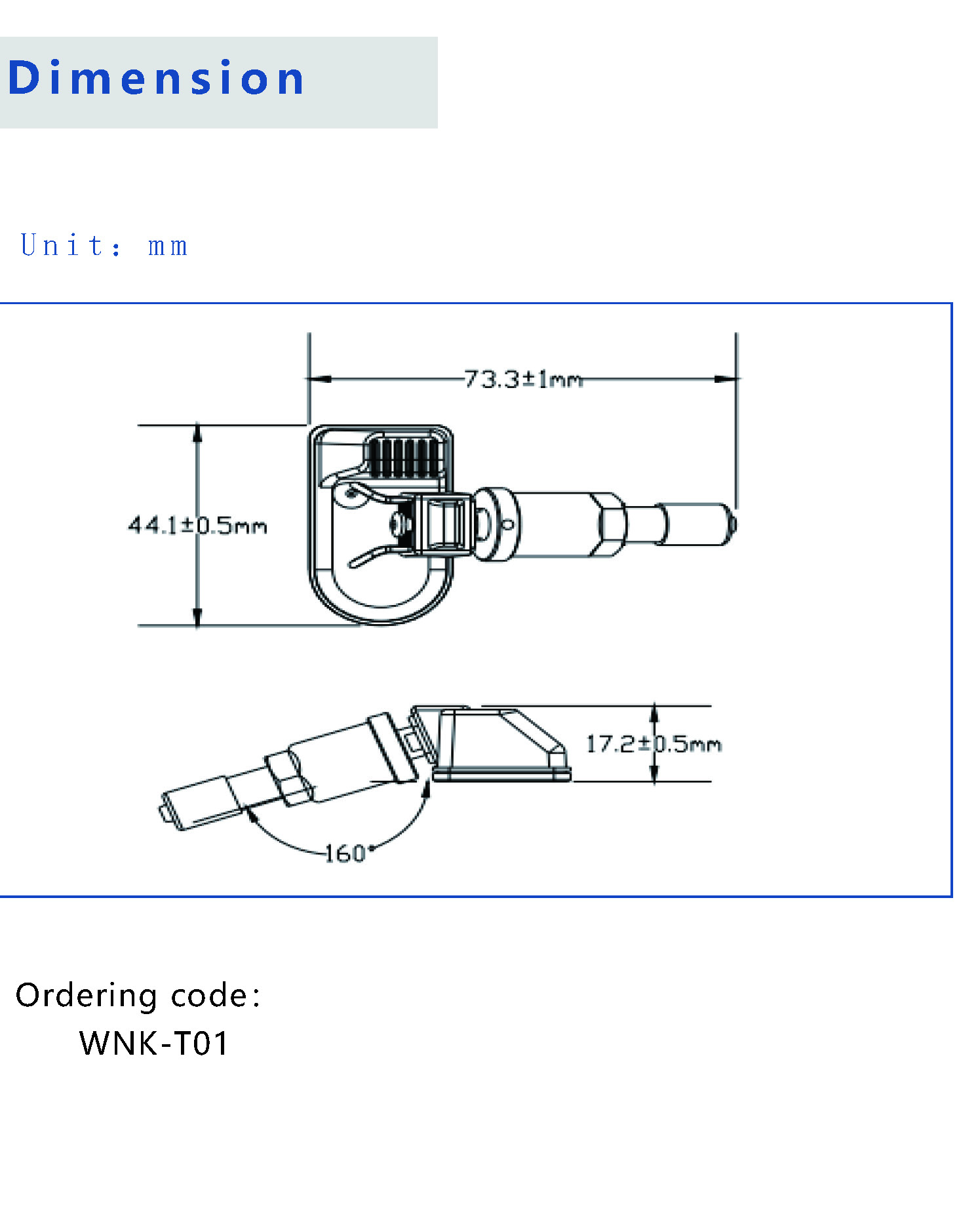Universal TPMS Sensor for All Vehicles Auto Tire Pressure Monitor System