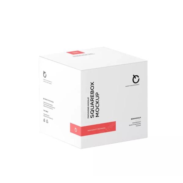 OEM Custom Pharmaceutical Packaging Box White Folding Debossing