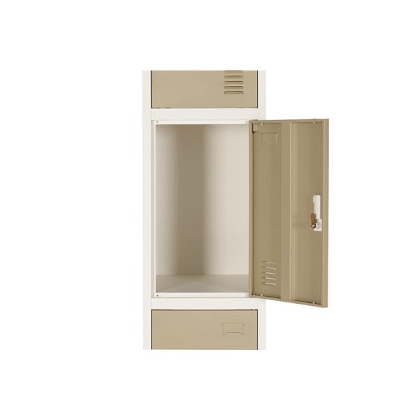 Corrosion Resistance 3 Doors  Gym Staff Metal Lockers