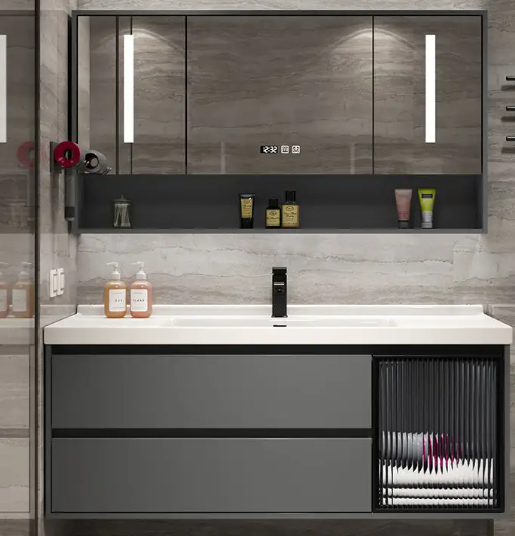 Minimalist Hanging Bathroom Cabinet for Simple and Elegant Bathroom