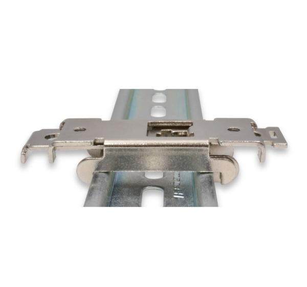25mm Width Metal DIN Rail Mounting Brackets Clip onto 35mm Din Rail