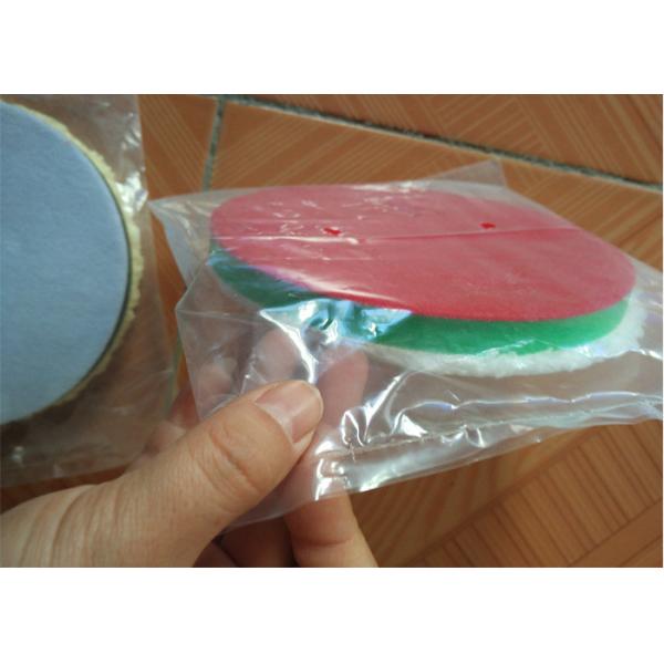 Lado doble durable natural del tampón para pulir de 5 lanas de la pulgada/solo lado para pulimentar de mármol