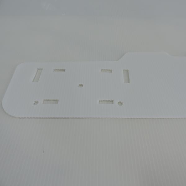 Die Cut 1020x1220mm PP Corrugated Plastic Sheets Hollow Board