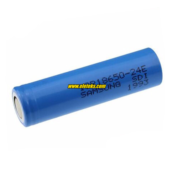 SAMSUNG ICR18650-24E 2400mAh 18650 3.7V battery cell Samsung SDI 18650 Rechargeable Samsung 18650 cheap battery cells