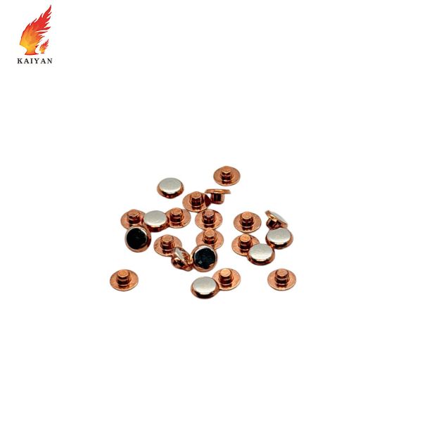 AgNi Silver Nickel Electrical Contact For Switches Relays And Circuit Breakers