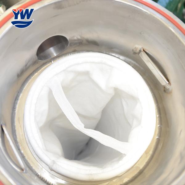 Alojamento de filtro do saco da indústria química multi, filtro de saco de aço inoxidável