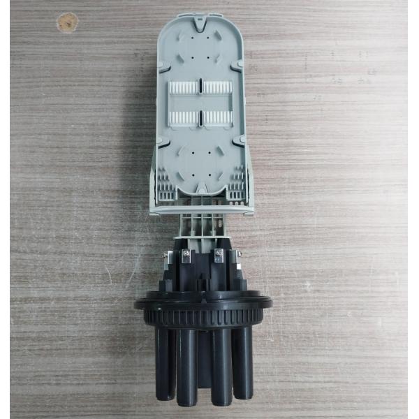 Теплосокращающий водопровод оптоволоконный сцепление закрытие купола тип 96 волокон 1 в 6 из оптического соединительного ящика