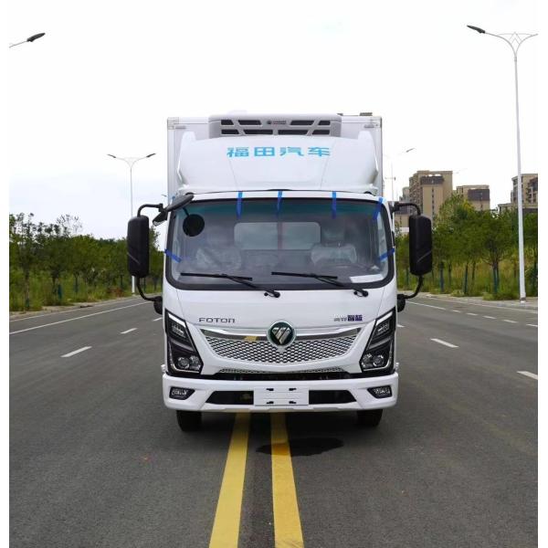 Foton Electric Cargo Truck Food Transport Refrigerator Light Truck 