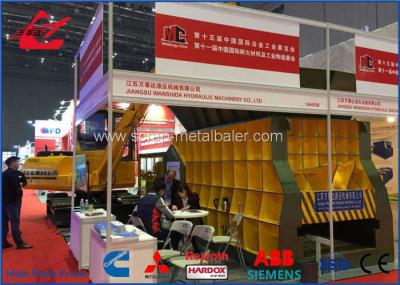 Tesoura horizontal do metal da tesoura hidráulica automática da sucata com o PLC de Mitsubishi/Siemens