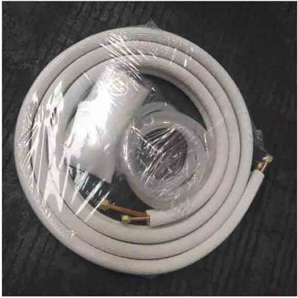 Pancake AC Spare Part Air Conditioner Insulated Copper Tube 1/2'' 3.5m