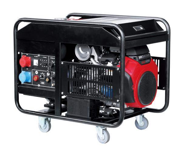 17L Fuel Tank Single Phase 10HP Portable Welding Generator