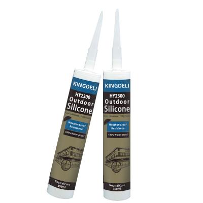 Resistente UV do vedador neutro claro do silicone do GP para a associação multifuncional