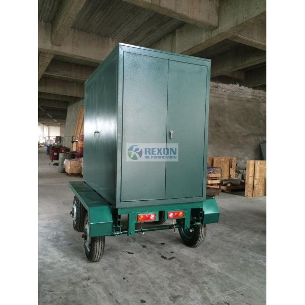 High Vacuum Transformer Oil Filtration Machine For Dielectric Oils 6000LPH ZYD-WM-100