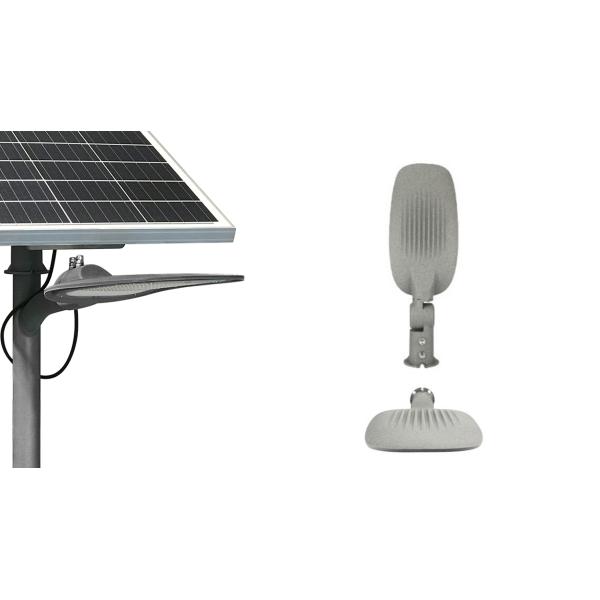 1400lm 80WH High Lumen Solar Light Adjustable Rod Connection Aluminum 2700K