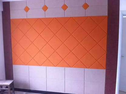 Панели звука полиэфирного волокна утверждения СГС акустические для внутренней стены Панелингс