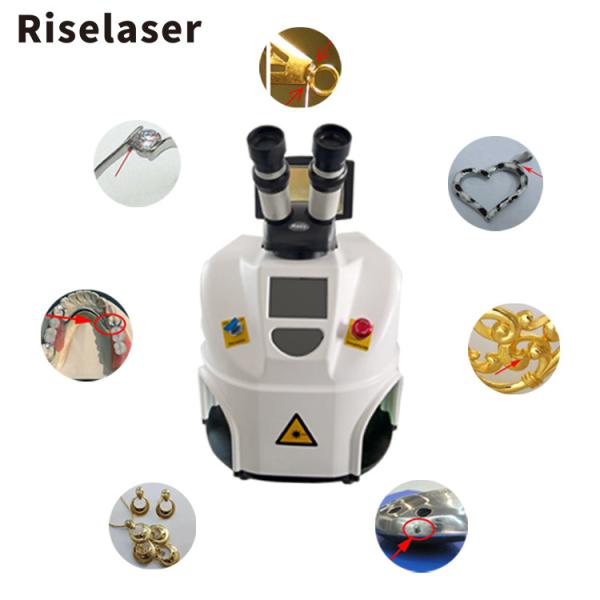 Desktop 80w YAG Portable Laser Welder Jewelry Laser Welding Machine For Gold And Silver Metal