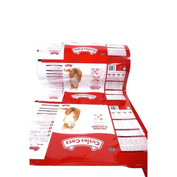 Ruloir en feuille de plastique en plastique PET/VMPET/PE Film pour animaux de compagnie