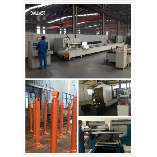 Double Acting Telescopic Hydraulic Cylinder for Industrial Vehicle / Truck