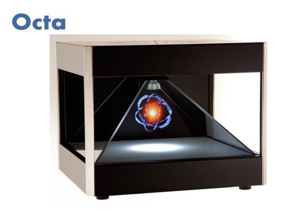 21.5 Inch Advertising Transparent Liquid Crystal Display Box For Mall Show
