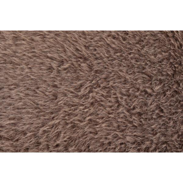 Recycled 100% Polyester Fabric Plush Thick Faux Fur Noble Consort Toka Fur Suede Composite Fabric Women's Clothing Bag Shoes