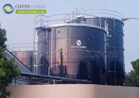Gloss Glass Fused To Steel Tanks For Sludge Storage Resistência química