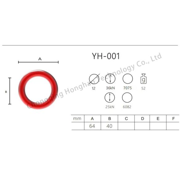 Small Round Ring Aluminum Alloy Aerial Yoga Hammock for Indoor and Outdoor Training