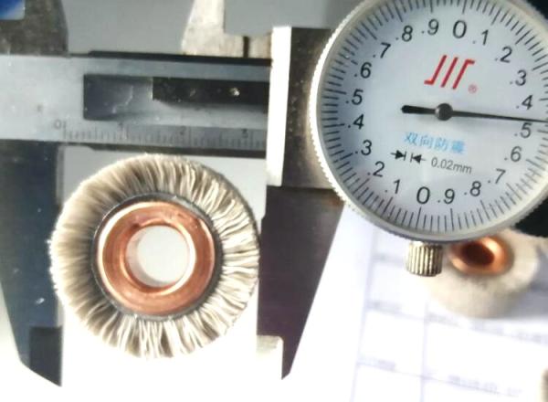 High Performance 32mm OD Aluminium Oxide Abrasive Nylon Ringlock Brush