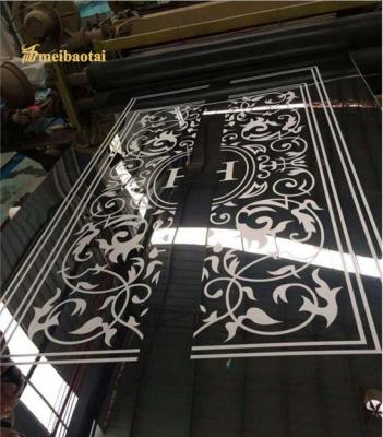 A flor gravou a folha de aço inoxidável, tamanho da folha 2438mm dos Ss 304