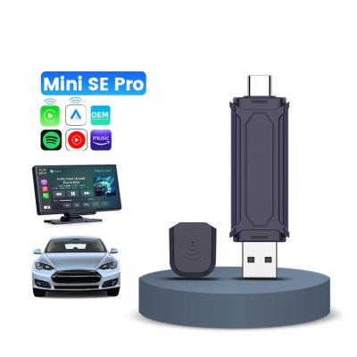 Se Pro More Apps Music Gps carlinkit USB Mini Adapter Wireless Carplay  Universal Dual Channel Android Auto Ai Box for Cars apple