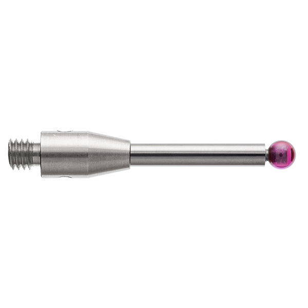 Renishaw Tungsten Carbide Stem M3 Ruby Ball Styli with 20mm-30mm EWL 12.5mm