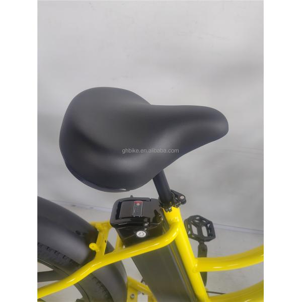 26 Inch Fat 4.0 Tire 48V 750W 45KM/H 21AH Electric Beach Cruiser Bike with LCD Display