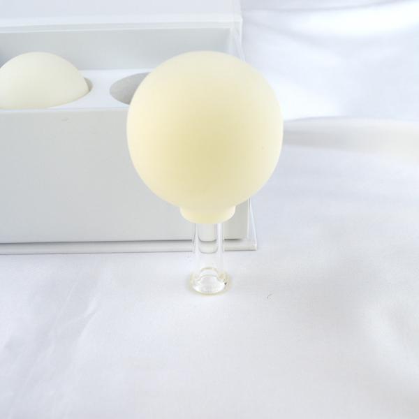 2023 Arrivals 2 Pieces Glass Silicone Cupping Set Massage Vacuum Suction Cupping Cups For Face by Rubber and Massage Hammer