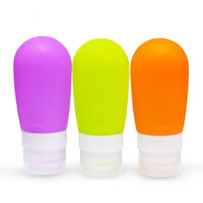 O curso colorido do silicone da prova 60ml do escape engarrafa grupos