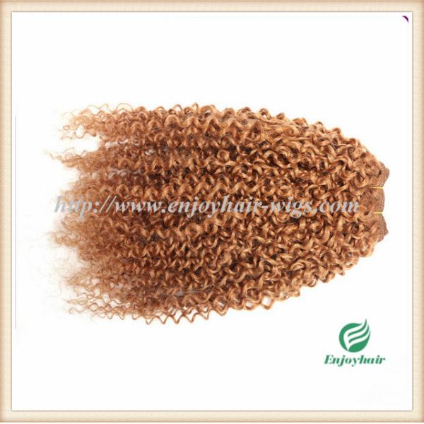 Brazilian 5A virgin remy hair weave ,30# color.kinky curly 10''-26''length hair extension