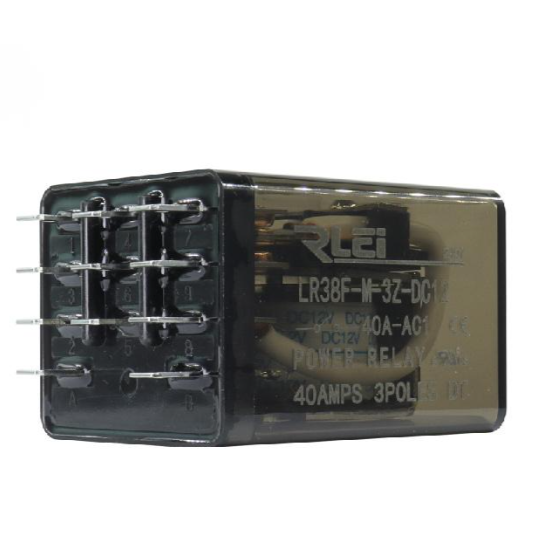 High Power Relay LR38F Type 3PDT 40A 50A 240VAC 12VDC Custom R&D Solutions