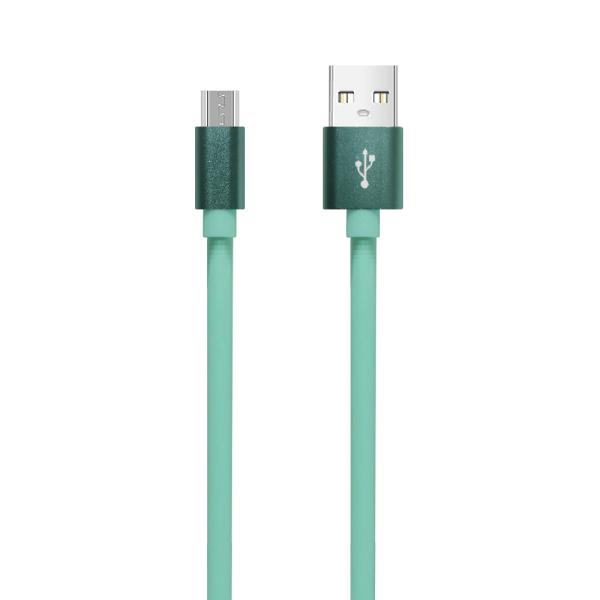 C-L 9V3A 27W max Output Luxe Glow Cable – 1m Length Genuine Leather Braid with Soft LED Light and Aluminum Alloy Head