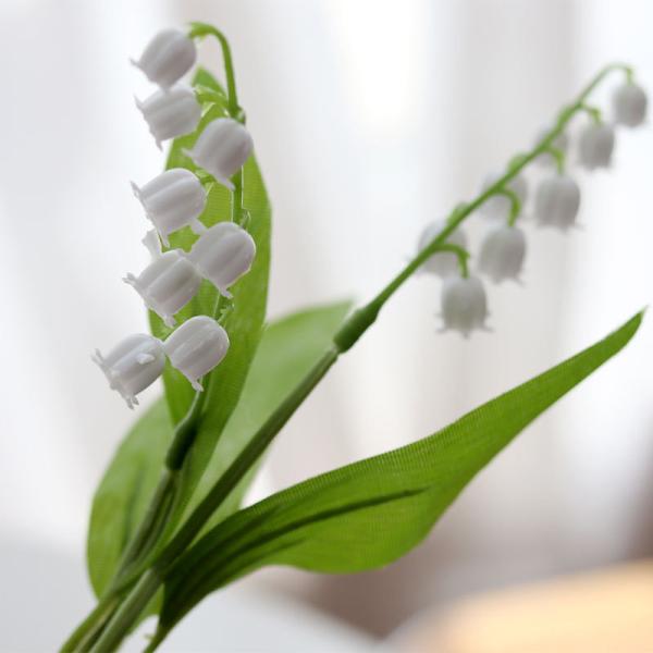 Simulated small lily of the blue ins style fresh and light decorative items, wedding bride's hand bouquet, plastic artificial flower factory wholesale