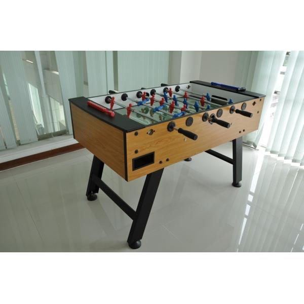 5 Feet Football Game Table Indoor Wooden Soccer Table With Metal Rod Bearing