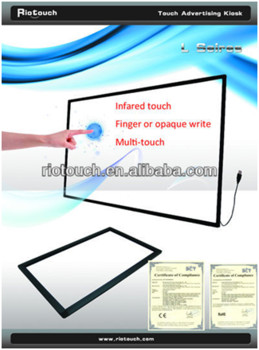 10-Point IR Multi Touch Frame, IR Touch Screen up to 200" for LED Monitor