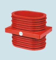 Custom Switchgear Epoxy Resin Bushing , Busbar Insulating Wall Bushing
