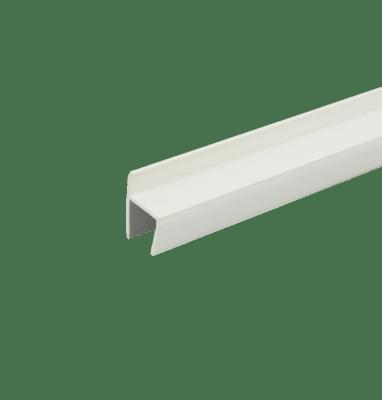 Taille personnalisée Barre de profilé en PVC Blanc