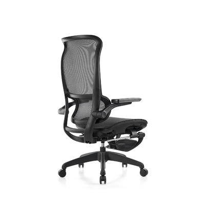 Ergonomic Office Executive Chair Lifting Equipped with Lumbar Support Adjustable Seat Height and Smooth Rolling Wheels for Office With Footrest Lunch Break