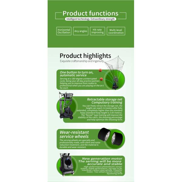 Uso exterior conectado cabo do Gym de Machine For Indoor do instrutor do tiro de basquetebol