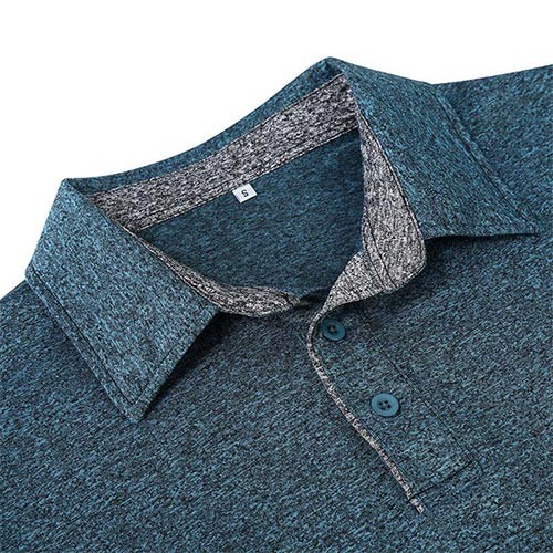 150gsm Plain Color Quick Drying T Shirt Polyester Polo Shirts Workwear Uniform