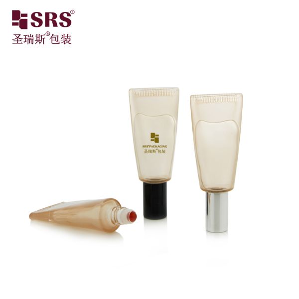 GB3-10ml No Leakage Tube Shape Thick Wall Roller Bottle With Metal Roll On For Perfume Oil