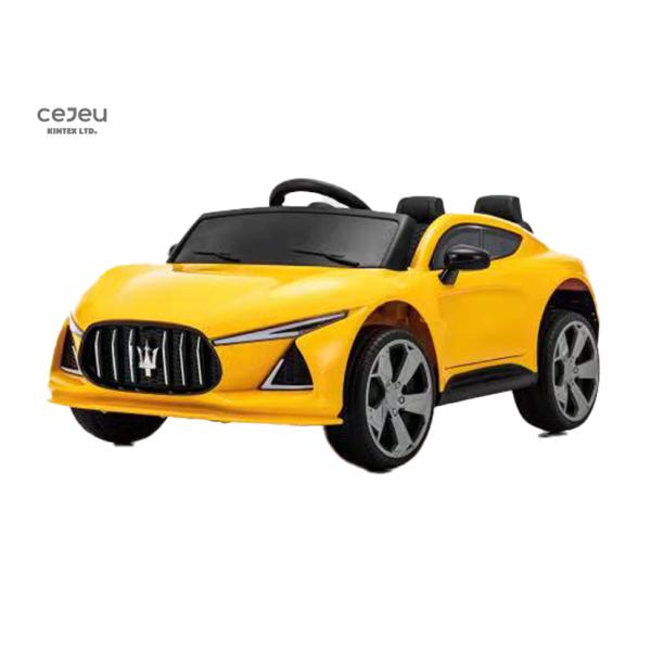 6V4.5A Battery Electric Kids Ride On Car With Leather Seat