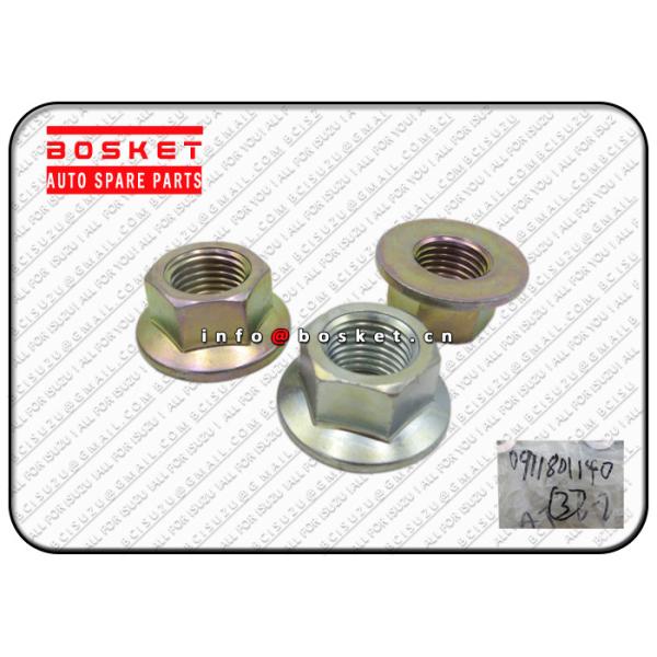0-91180114-0 Isuzu 0911801140のD-MAXの部品のISUZU TFRのために適した後部ばねのナット