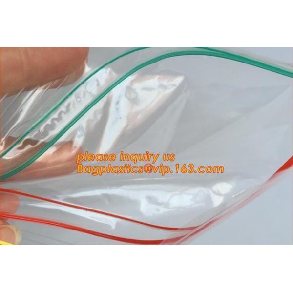 double track reclosable zip lock bag, double-track zipper closure, slide seal reclosable poly bags, package double track